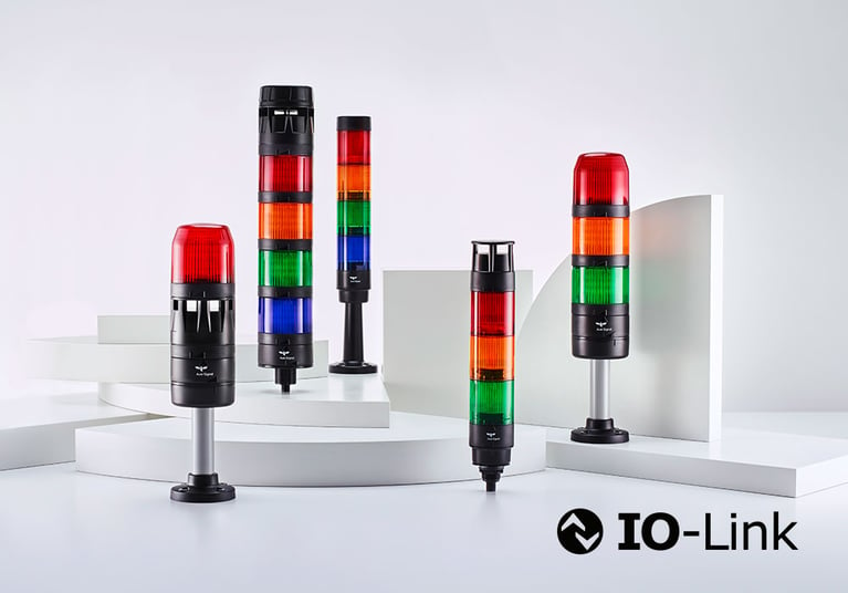 Boost my light: IO-Link für Signalsäulen CT5 und PC7